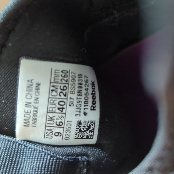 HP. Reebok Hayasu LimitedBlack/Oil Slick-White-Volt (W) - Picture 14 of 14